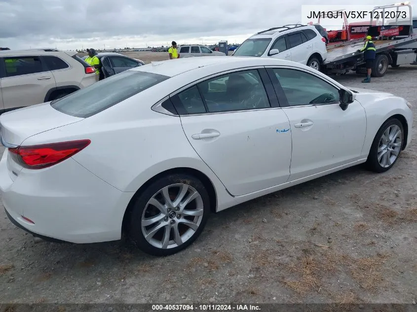 JM1GJ1V5XF1212073 2015 Mazda 6 Touring