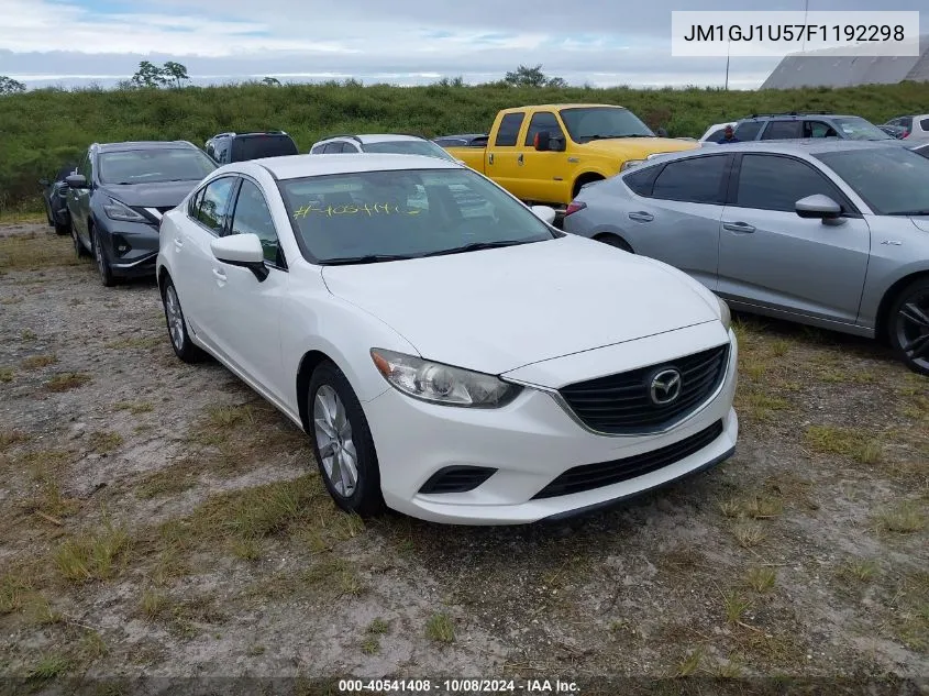 JM1GJ1U57F1192298 2015 Mazda 6 Sport