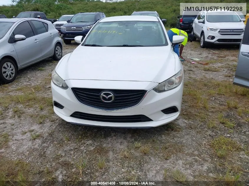 JM1GJ1U57F1192298 2015 Mazda 6 Sport