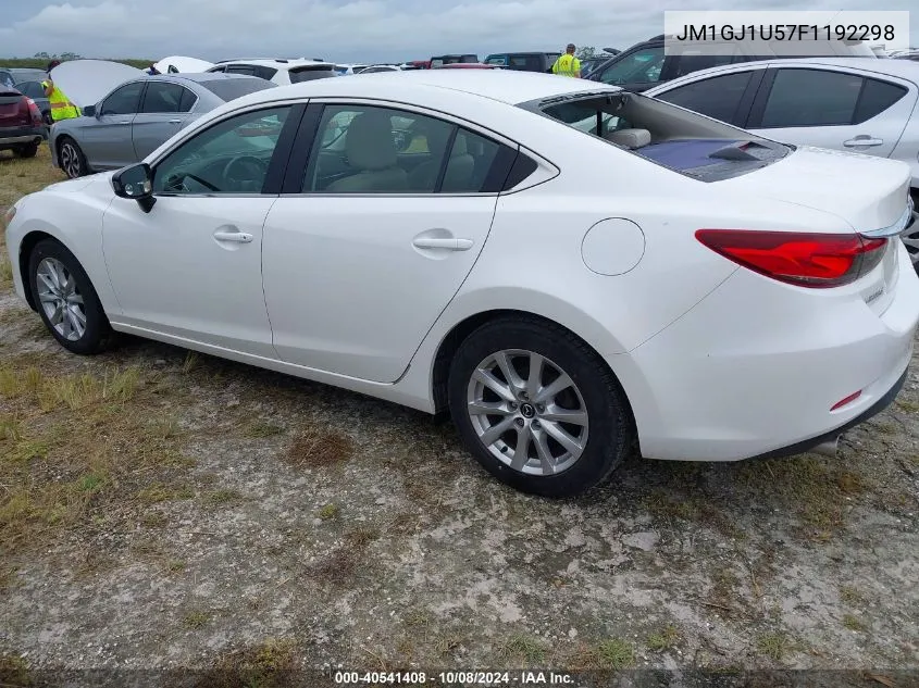 JM1GJ1U57F1192298 2015 Mazda 6 Sport