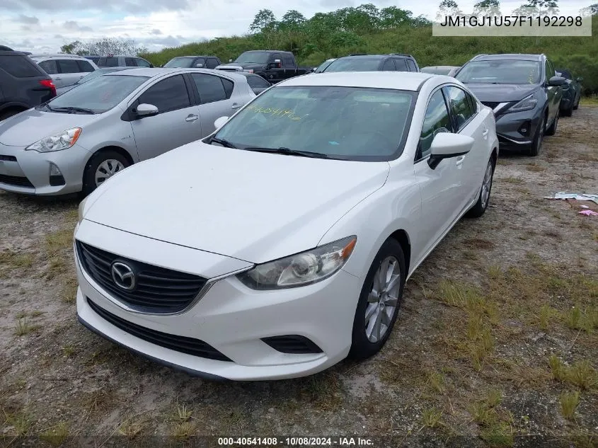 2015 Mazda 6 Sport VIN: JM1GJ1U57F1192298 Lot: 40541408