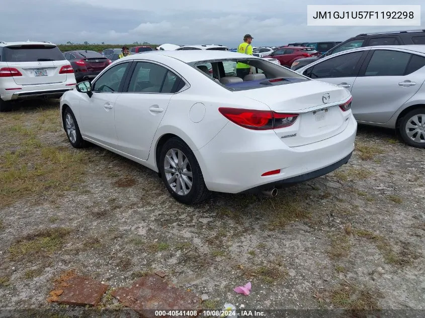 JM1GJ1U57F1192298 2015 Mazda 6 Sport