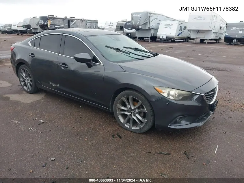 2015 Mazda Mazda6 I Grand Touring VIN: JM1GJ1W66F1178382 Lot: 40663993