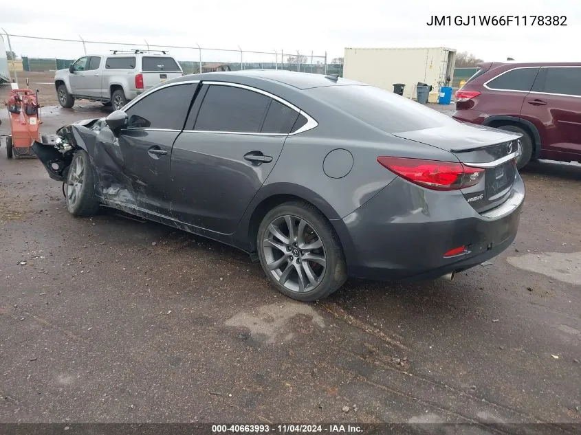 2015 Mazda Mazda6 I Grand Touring VIN: JM1GJ1W66F1178382 Lot: 40663993