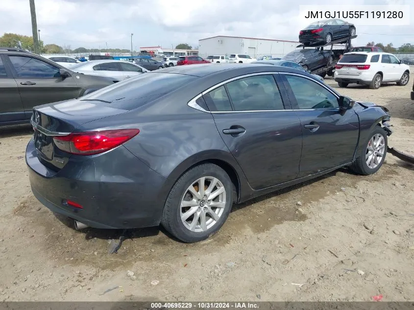 2015 Mazda Mazda6 I Sport VIN: JM1GJ1U55F1191280 Lot: 40695229