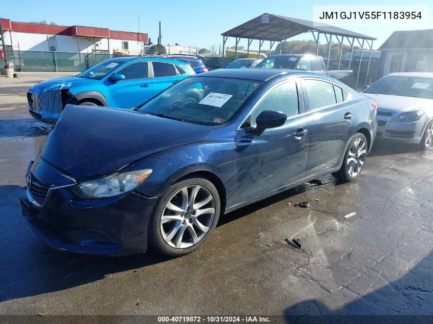 2015 Mazda Mazda6 I Touring VIN: JM1GJ1V55F1183954 Lot: 40719872