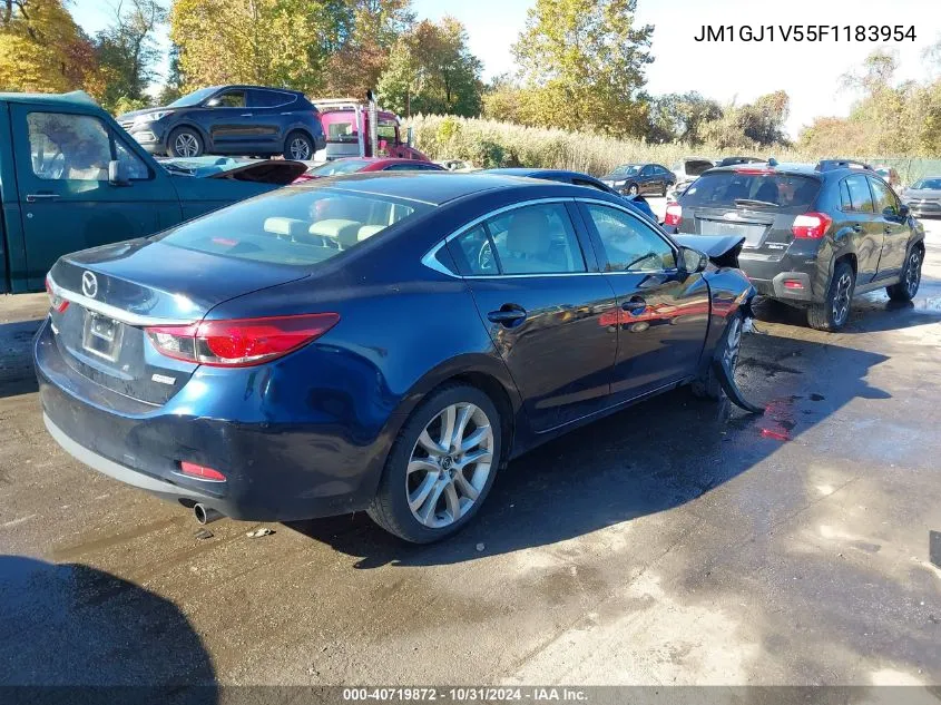 2015 Mazda Mazda6 I Touring VIN: JM1GJ1V55F1183954 Lot: 40719872