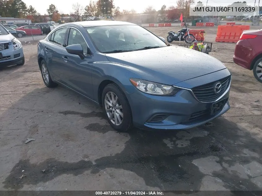 2015 Mazda Mazda6 I Sport VIN: JM1GJ1U60F1169339 Lot: 40720279