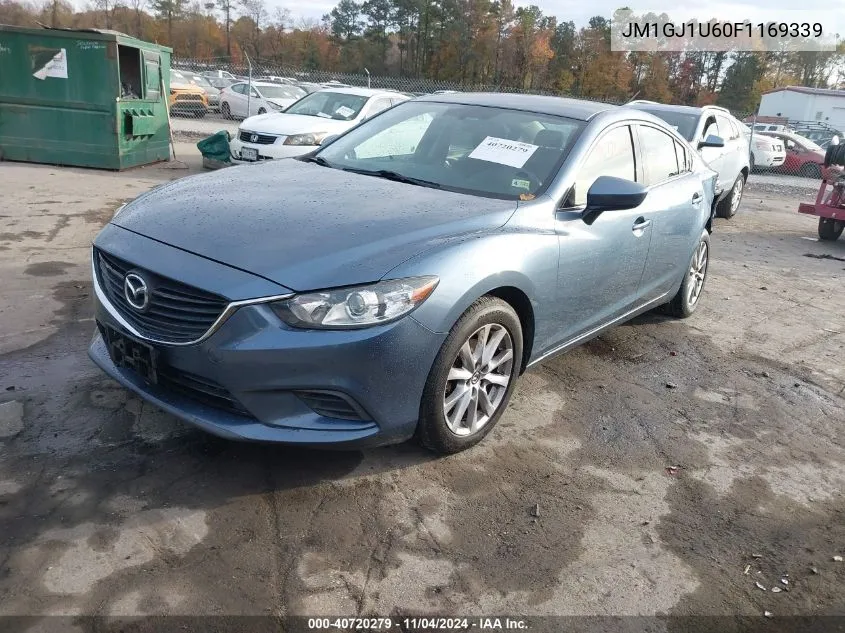 2015 Mazda Mazda6 I Sport VIN: JM1GJ1U60F1169339 Lot: 40720279