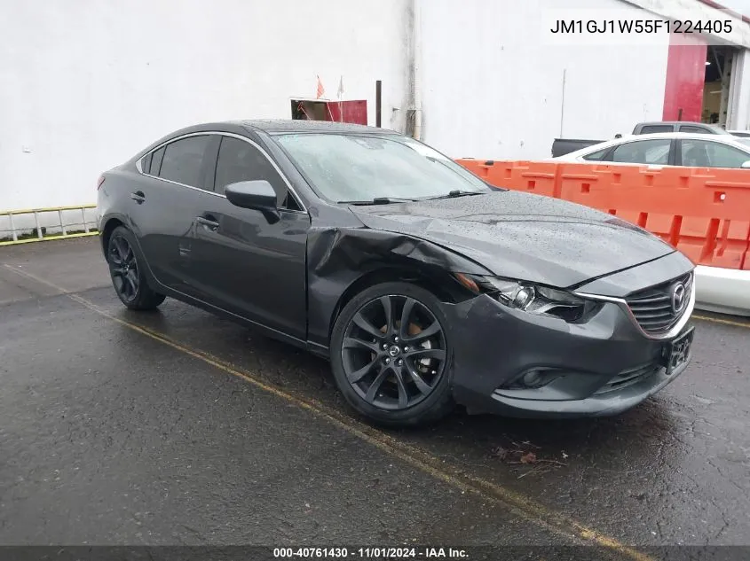 2015 Mazda Mazda6 I Grand Touring VIN: JM1GJ1W55F1224405 Lot: 40761430