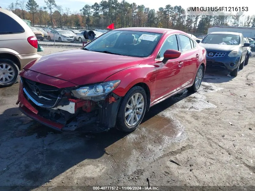 2015 Mazda Mazda6 I Sport VIN: JM1GJ1U54F1216153 Lot: 40777572