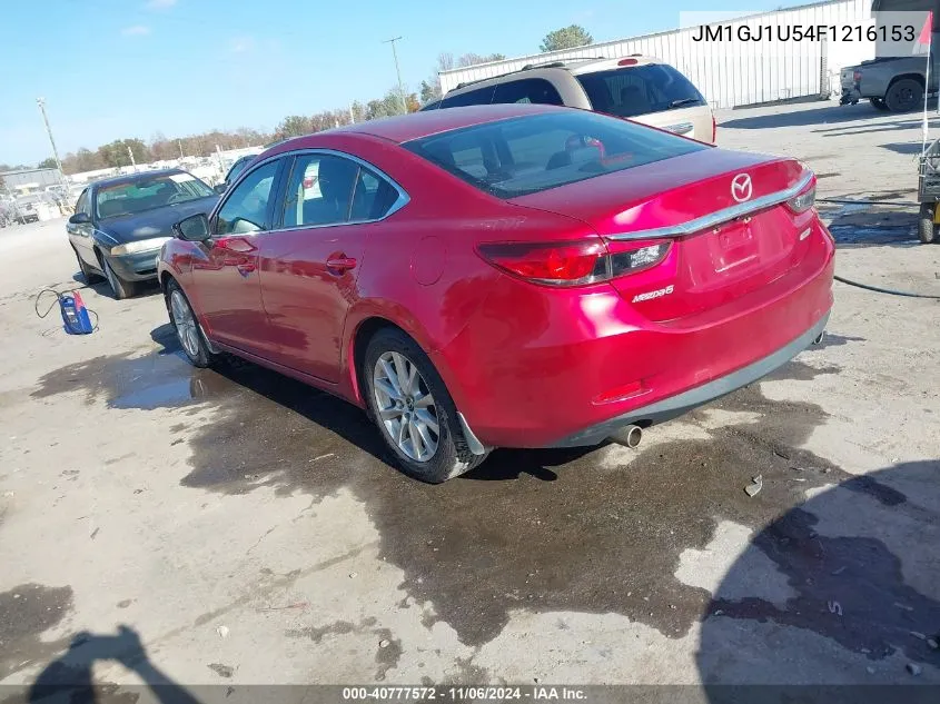 2015 Mazda Mazda6 I Sport VIN: JM1GJ1U54F1216153 Lot: 40777572