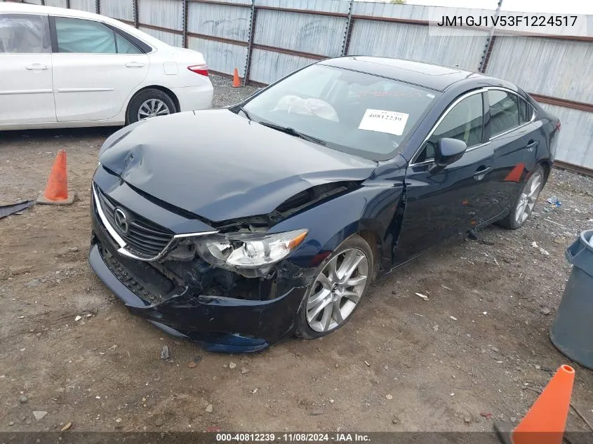 2015 Mazda Mazda6 I Touring VIN: JM1GJ1V53F1224517 Lot: 40812239