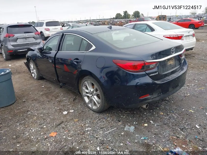 2015 Mazda Mazda6 I Touring VIN: JM1GJ1V53F1224517 Lot: 40812239