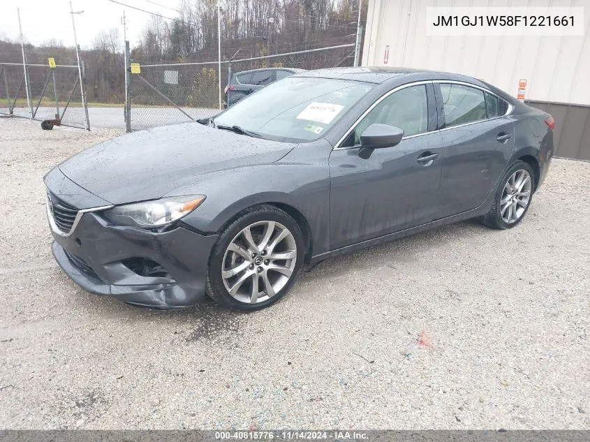 2015 Mazda Mazda6 I Grand Touring VIN: JM1GJ1W58F1221661 Lot: 40815776