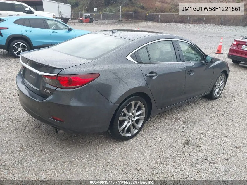 2015 Mazda Mazda6 I Grand Touring VIN: JM1GJ1W58F1221661 Lot: 40815776