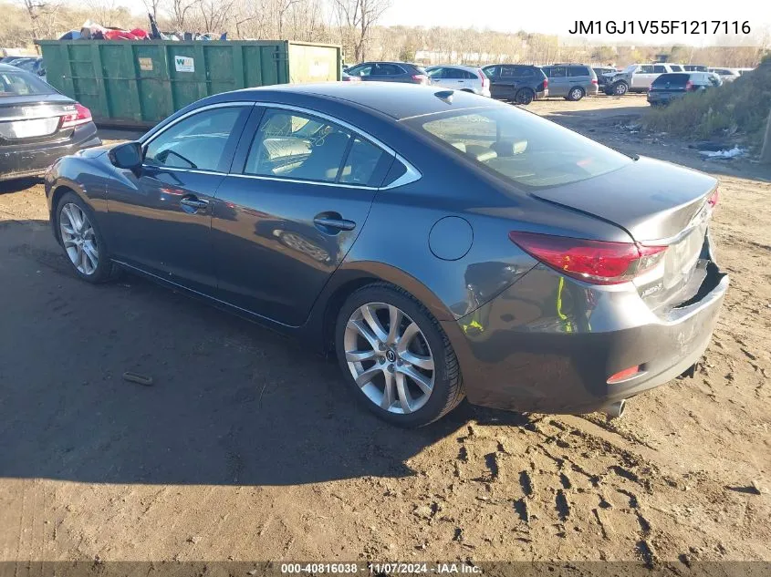 2015 Mazda Mazda6 I Touring VIN: JM1GJ1V55F1217116 Lot: 40816038