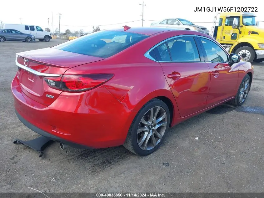 2015 Mazda Mazda6 I Grand Touring VIN: JM1GJ1W56F1202722 Lot: 40835856