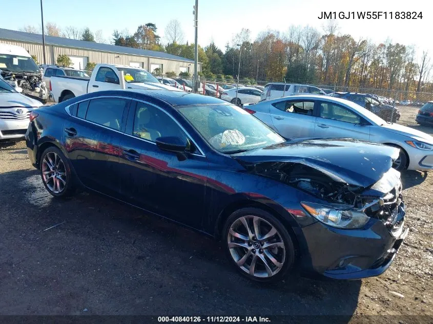 2015 Mazda Mazda6 I Grand Touring VIN: JM1GJ1W55F1183824 Lot: 40840126