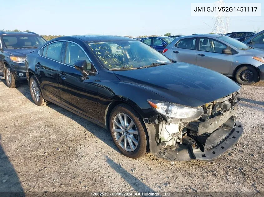 JM1GJ1V52G1451117 2016 Mazda Mazda6