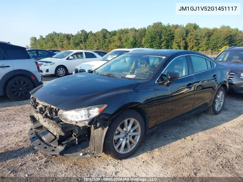 JM1GJ1V52G1451117 2016 Mazda Mazda6