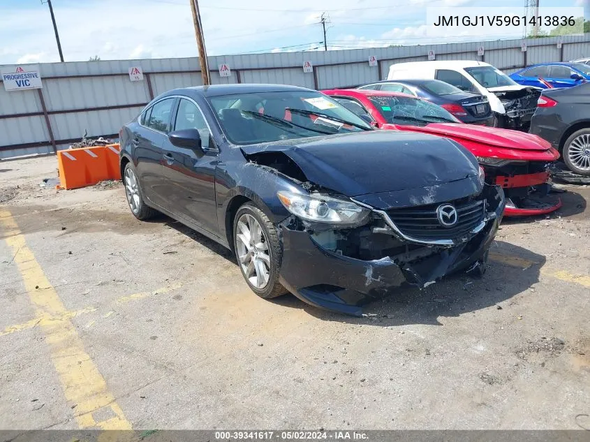 2016 Mazda Mazda6 I Touring VIN: JM1GJ1V59G1413836 Lot: 39341617