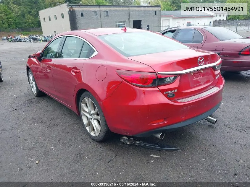 2016 Mazda Mazda6 I Touring VIN: JM1GJ1V56G1454991 Lot: 39396216