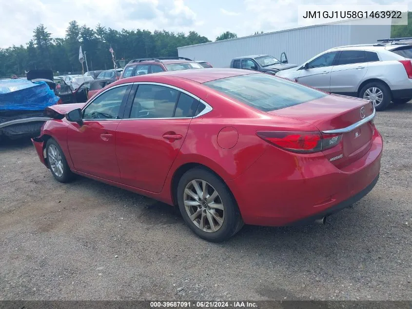 JM1GJ1U58G1463922 2016 Mazda Mazda6 I Sport