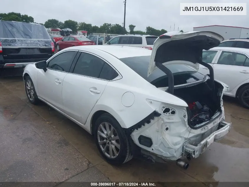 JM1GJ1U5XG1421669 2016 Mazda Mazda6 I Sport