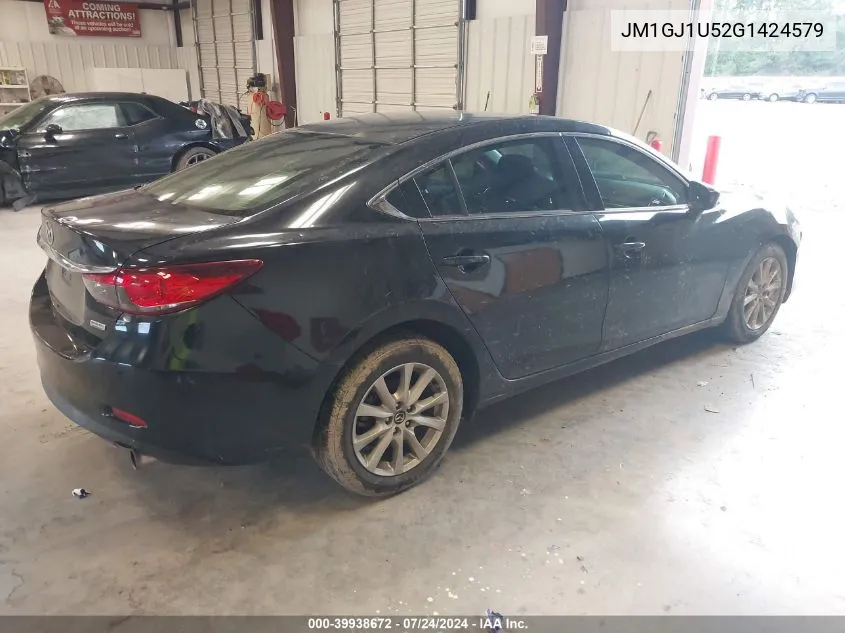 2016 Mazda Mazda6 I Sport VIN: JM1GJ1U52G1424579 Lot: 39938672