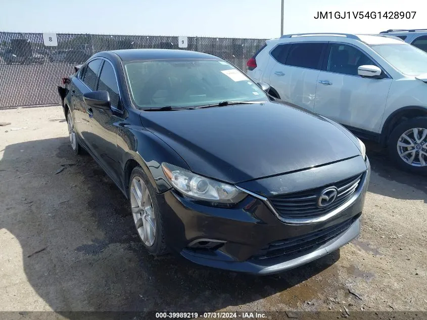 2016 Mazda Mazda6 I Touring VIN: JM1GJ1V54G1428907 Lot: 39989219