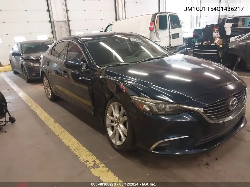 2016 Mazda Mazda6 I Touring VIN: JM1GJ1T54G1436217 Lot: 40100278