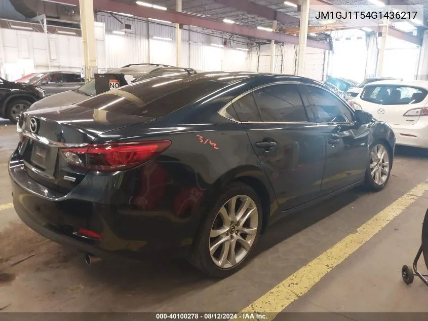 2016 Mazda Mazda6 I Touring VIN: JM1GJ1T54G1436217 Lot: 40100278