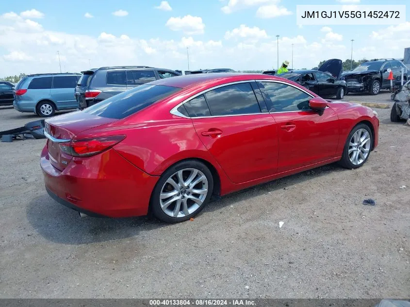 2016 Mazda Mazda6 I Touring VIN: JM1GJ1V55G1452472 Lot: 40133804