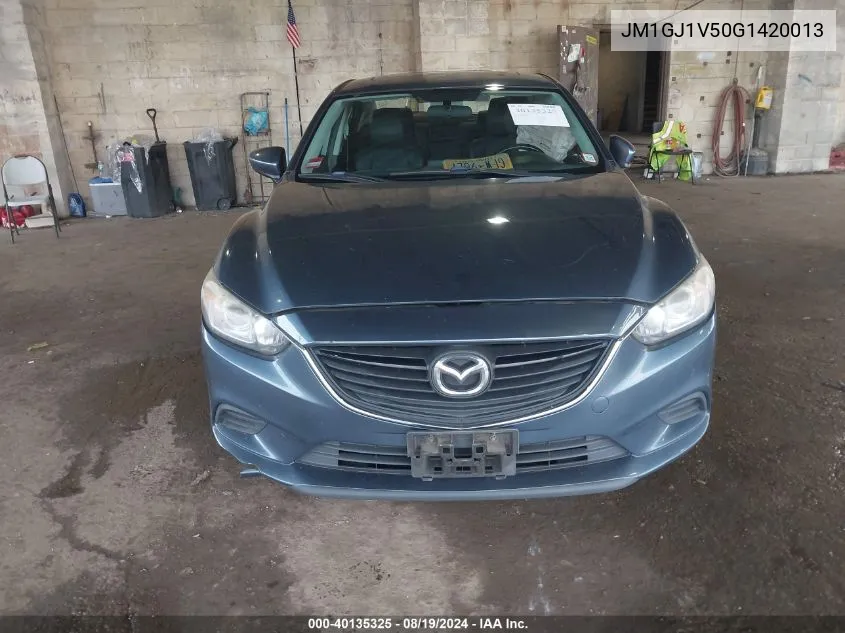 JM1GJ1V50G1420013 2016 Mazda Mazda6 I Touring