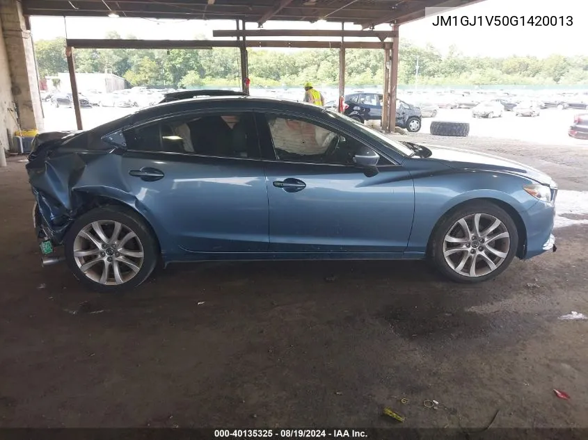 JM1GJ1V50G1420013 2016 Mazda Mazda6 I Touring