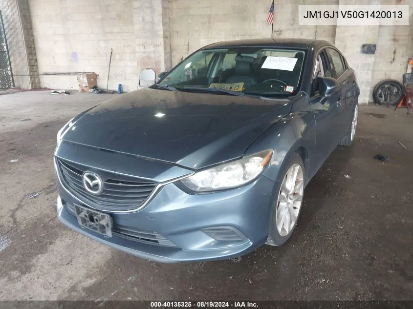 JM1GJ1V50G1420013 2016 Mazda Mazda6 I Touring