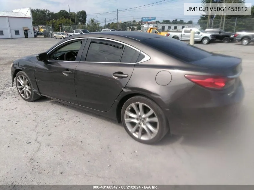 2016 Mazda Mazda6 I Touring VIN: JM1GJ1V50G1458812 Lot: 40168947