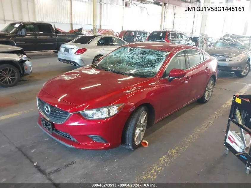 2016 Mazda Mazda6 Touring VIN: JM1GJ1V58G1445161 Lot: 40243513