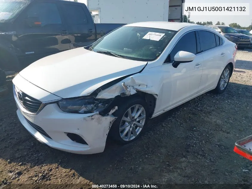 2016 Mazda 6 Sport VIN: JM1GJ1U50G1421132 Lot: 40273458