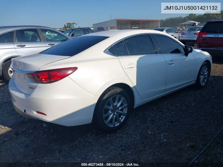 JM1GJ1U50G1421132 2016 Mazda 6 Sport