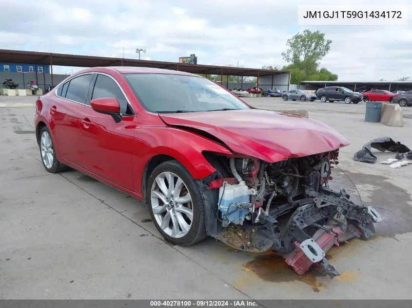 2016 Mazda Mazda6 I Touring VIN: JM1GJ1T59G1434172 Lot: 40278100