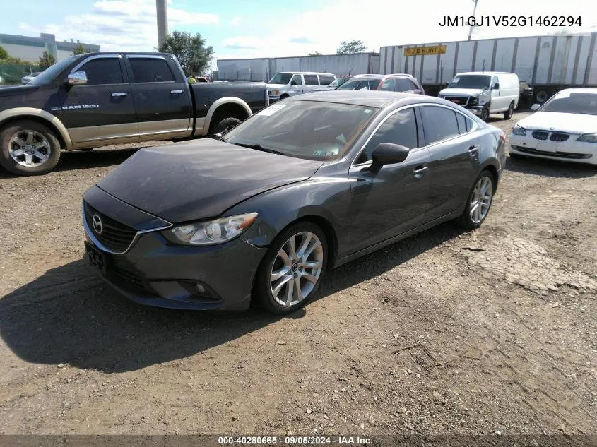 2016 Mazda Mazda6 I Touring VIN: JM1GJ1V52G1462294 Lot: 40280665