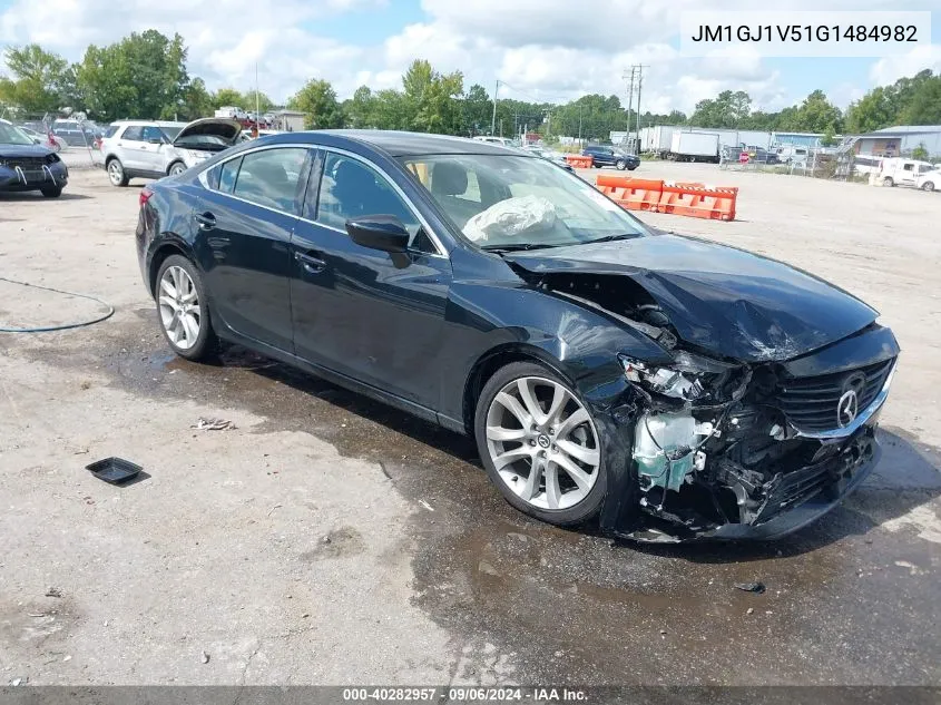 2016 Mazda Mazda6 I Touring VIN: JM1GJ1V51G1484982 Lot: 40282957