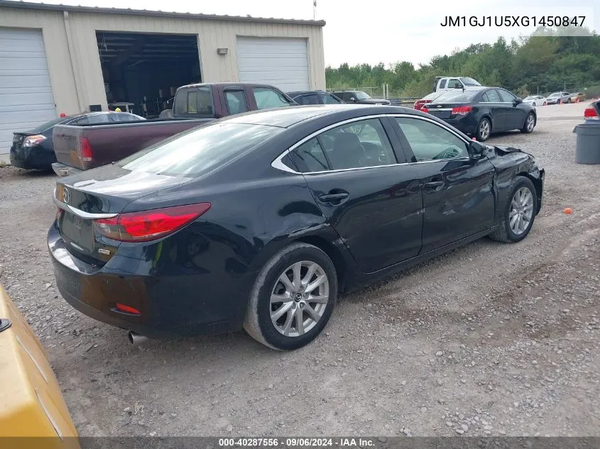 JM1GJ1U5XG1450847 2016 Mazda Mazda6 I Sport