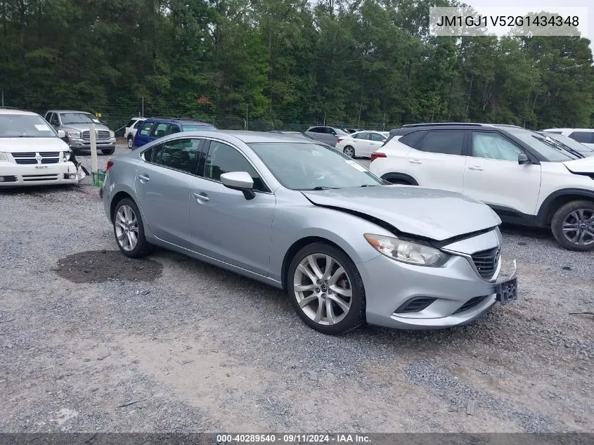 JM1GJ1V52G1434348 2016 Mazda 6 Touring