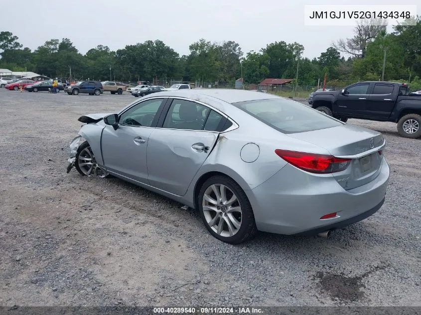 JM1GJ1V52G1434348 2016 Mazda 6 Touring