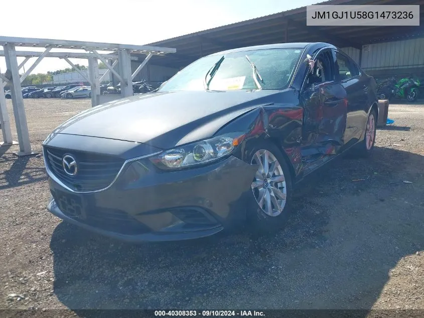 JM1GJ1U58G1473236 2016 Mazda Mazda6 I Sport