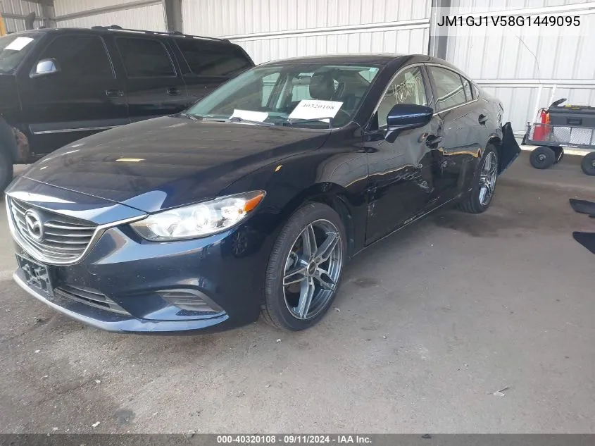 2016 Mazda 6 Touring VIN: JM1GJ1V58G1449095 Lot: 40320108