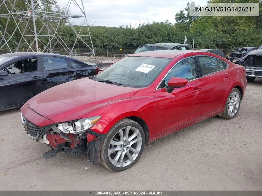 JM1GJ1V51G1426211 2016 Mazda Mazda6 Touring